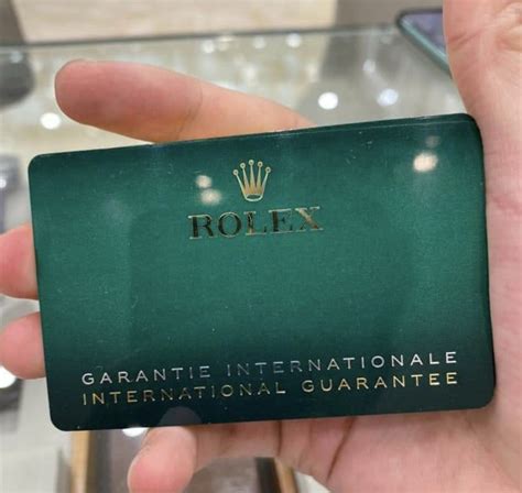 garanzia card rolex|rolex service card.